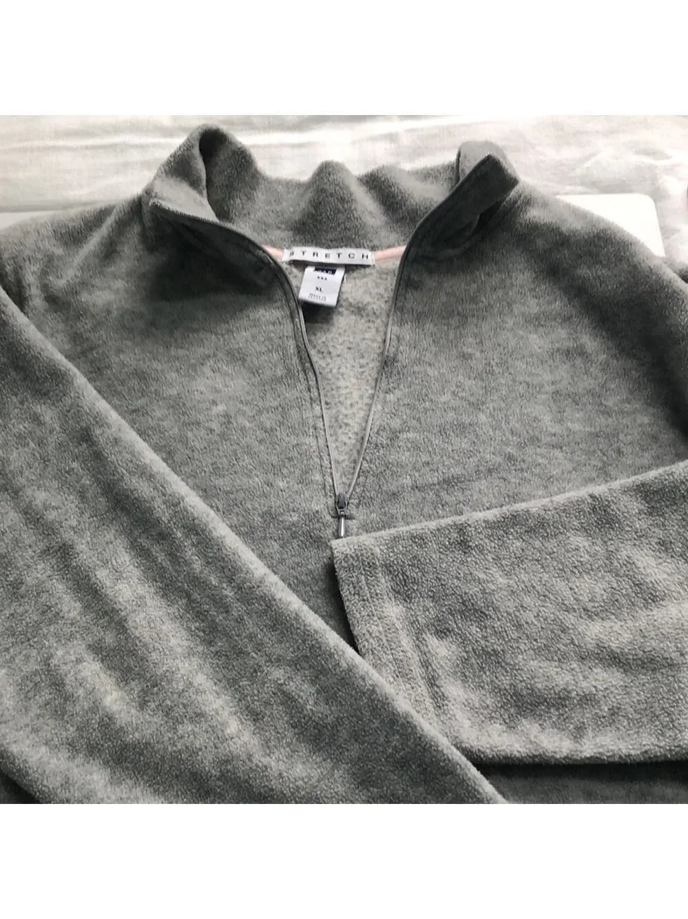 GAP Long Sleeve Quarter Zip Fleece Pull Over Sweatshirt Unisex Boys Size XL